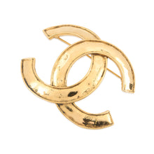 Load image into Gallery viewer, CHANEL CC Logo Brooch Gold Gold Plated
