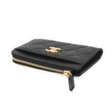 Load image into Gallery viewer, CHANEL CC Logo Matelasse Fragment Case BlackAP5015 Caviar Leather
