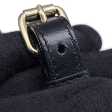 Load image into Gallery viewer, GUCCI Bucket Shoulder Bag Black782908 Leather Canvas
