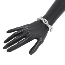 将图像加载到图库查看器中，HERMES Chaine d'Ancre Bracelet 13 frames Size TGM SV925

