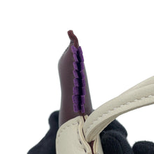 将图像加载到图库查看器中，HERMES Rodeo RougeSellier/Violet/Craie Lambskin Size PM
