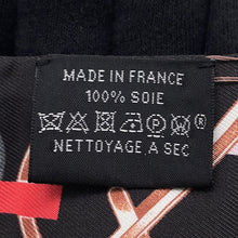 将图像加载到图库查看器中，HERMES Twilly Dore・Boucle DO RE BOUCLES Black/Rose/Multicolor Silk100%
