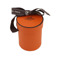 Load image into Gallery viewer, HERMES Twilly Cavalier en Formes Caban/Jaune/Rose Silk100%
