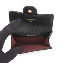 Load image into Gallery viewer, CHANEL Matelasse Classic Card Case BlackAP0214 Caviar Leather
