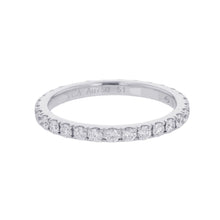 Load image into Gallery viewer, Van Cleef &amp; Arpels Felicite Eternity Ring Size 51/#11VCARP7RG51/VCARP7RG00 18K White Gold
