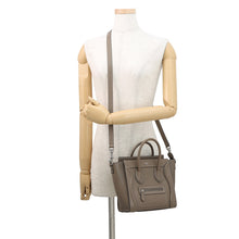 Load image into Gallery viewer, CELINE Luggage Shopper Shoulder Bag Suri189243DRU.09SO Leather Size Nano
