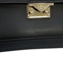 将图像加载到图库查看器中，Valentino Garavani Cabana Studded 2wayBag Black/GreenMW2B0165VB2_D80 Leather Size Medium

