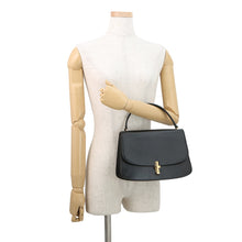 Load image into Gallery viewer, The Row Sophia Handbag BlackW1446L60 Leather Size 10
