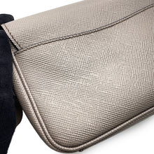 Load image into Gallery viewer, PRADA Saffiano Leather Shoulder Bag Greige2VD065 Leather

