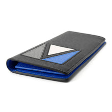 Load image into Gallery viewer, LOUIS VUITTON Portefeuille Brazza Noir/BlueM30791 Taiga Leather/V-Shape
