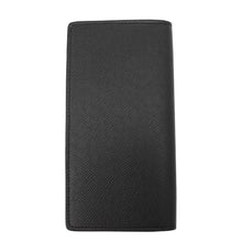 Load image into Gallery viewer, LOUIS VUITTON Portefeuille Brazza Noir/BlueM30791 Taiga Leather/V-Shape

