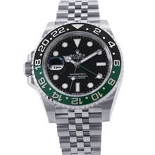 将图像加载到图库查看器中，ROLEX GMT MasterⅡ W40mm Stainless Steel Black Dial126720VTNR
