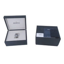 将图像加载到图库查看器中，ZENITH Chronomaster Sports W41mm Stainless Steel Black Dial03.3100.3600/21.M3100
