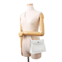Load image into Gallery viewer, HERMES Kelly dance 2 New White Swift Leather
