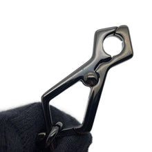 将图像加载到图库查看器中，GUCCI Bamboo 1947 Handbag Black735116 Canvas Rhinestone Leather
