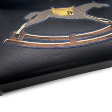 Load image into Gallery viewer, HERMES Mini Kelly 2 Cheval de Bois Black Tadelakt Leather
