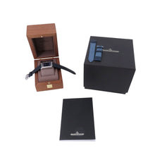 Load image into Gallery viewer, JAEGER-LE COULTRE Reverso Tribute Duo Small Seconds H47mm×W28.3mm Stainless Steel Leather Blue/Silver DialQ3988481
