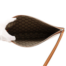 将图像加载到图库查看器中，GUCCI Clutch Bag Beige/Brown777165 Canvas Leather
