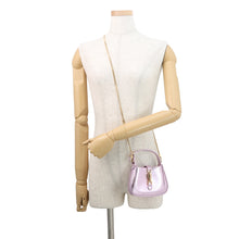 Load image into Gallery viewer, GUCCI Jackie 1961 Nanobag MetalicPink760249 Leather
