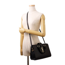 将图像加载到图库查看器中，SAINT LAURENT PARIS Baby mosquito bus Black568853DV7001000 Leather
