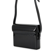 将图像加载到图库查看器中，SAINT LAURENT PARIS June Shoulder Bag Black713700AAAWT1000 Patent Leather
