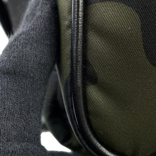 将图像加载到图库查看器中，SAINT LAURENT PARIS HUNT Camouflage Backpack Khaki/Black437110 Nylon Leather
