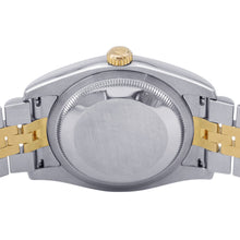 将图像加载到图库查看器中，ROLEX Datejust W36mm Stainless Steel 18KYG Champagne Dial116233G
