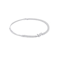 HERMES BoucleSellier Inflexible Necklace Size PM/40 SV925