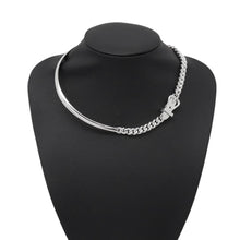 将图像加载到图库查看器中，HERMES BoucleSellier Inflexible Necklace Size PM/40 SV925
