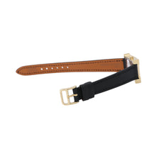 Load image into Gallery viewer, HERMES H Watch Mini W21mm Stainless Steel Gold Plated Epsom Black Silver Oparin DialHH1.101/W404371WW00

