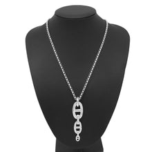 Load image into Gallery viewer, HERMES Chaine d'Ancre Necklace Size GM SV925
