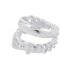 将图像加载到图库查看器中，HERMES BoucleSellier Inflexible Ring Size 55/#15 SV925
