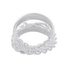 将图像加载到图库查看器中，HERMES BoucleSellier Inflexible Ring Size 55/#15 SV925

