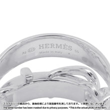 将图像加载到图库查看器中，HERMES BoucleSellier Inflexible Ring Size 55/#15 SV925
