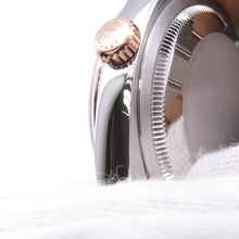 Load image into Gallery viewer, ROLEX Datejust W36mm Stainless Steel K18PG Black Dial116201
