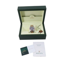 Load image into Gallery viewer, ROLEX Datejust W36mm Stainless Steel K18PG Black Dial116201

