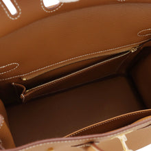 将图像加载到图库查看器中，HERMES Birkin Gold Togo Leather Size 25
