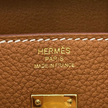 将图像加载到图库查看器中，HERMES Birkin Gold Togo Leather Size 25
