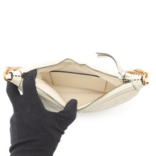 将图像加载到图库查看器中，GUCCI GG Marmont ChainShoulder Bag Ivory777263 Leather Size Small
