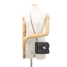 Load image into Gallery viewer, GUCCI Decorated Mini Chain Shoulder Bag Black741457 Leather
