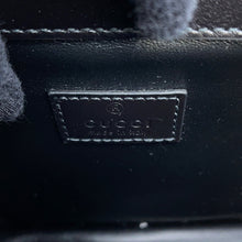 Load image into Gallery viewer, GUCCI Decorated Mini Chain Shoulder Bag Black741457 Leather
