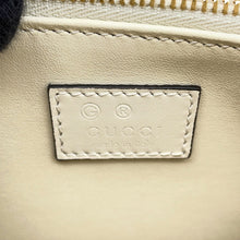 将图像加载到图库查看器中，GUCCI Decorated Chain Shoulder Bag White850524 Leather
