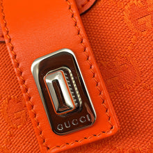 Load image into Gallery viewer, GUCCI Moonside Shoulder Bag Orange786035 GG Canvas Leather Size Mini
