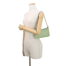Load image into Gallery viewer, GUCCI GG Emblem Super Mini Bag Green815278 Leather
