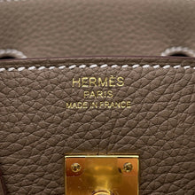 Load image into Gallery viewer, HERMES Birkin Etoupe Togo Leather Size 25

