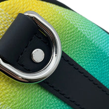 Load image into Gallery viewer, LOUIS VUITTON Keepall Green/YellowM59949 Damier stripe Size XS
