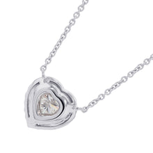将图像加载到图库查看器中，GRAFF Icon Heart-Shaped Diamond PendantRGP707 18K White Gold
