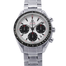 将图像加载到图库查看器中，OMEGA Speedmaster Date Chronograph W40mm Stainless Steel White Dial323.30.40.40.04.001
