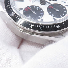 将图像加载到图库查看器中，OMEGA Speedmaster Date Chronograph W40mm Stainless Steel White Dial323.30.40.40.04.001
