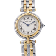 CARTIER PANTHERE Vendome SM W24mm Stainless Steel K18YG Ivory DialW25030B6